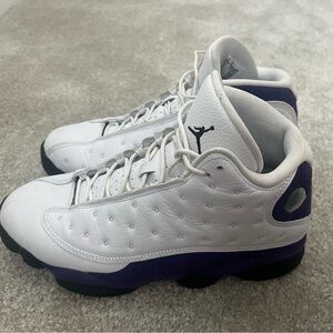 Nike Air Jordan Retro XIII 13 Lakers White Black Court Purple 414571-105